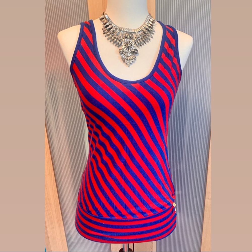 Guess open back tank xs